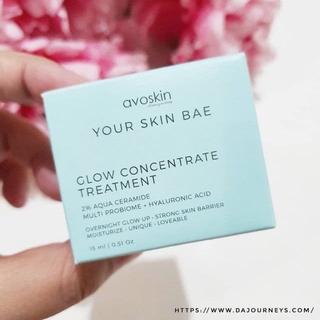 Avoskin Your Skin Bae Glow Concentrate Treatment 2% Aqua Ceramide + Multi Probiome + Hyaluronic Acid review photo by wind1403