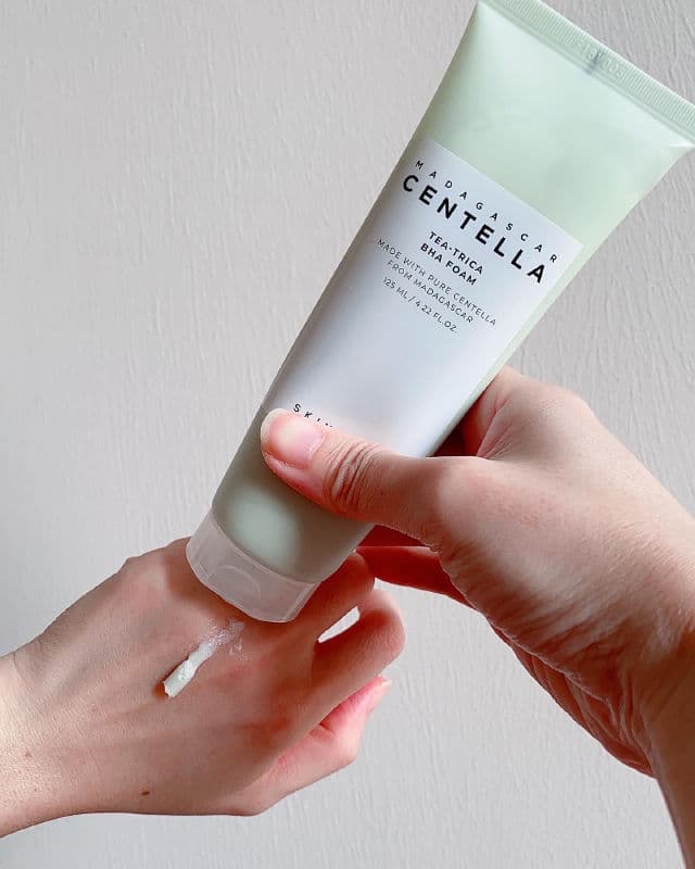 SKIN1004 Madagascar Centella Tea-Trica BHA Foam review photo by lohmeiling