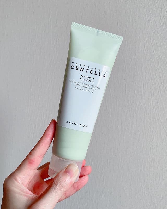 SKIN1004 Madagascar Centella Tea-Trica BHA Foam review photo by lohmeiling