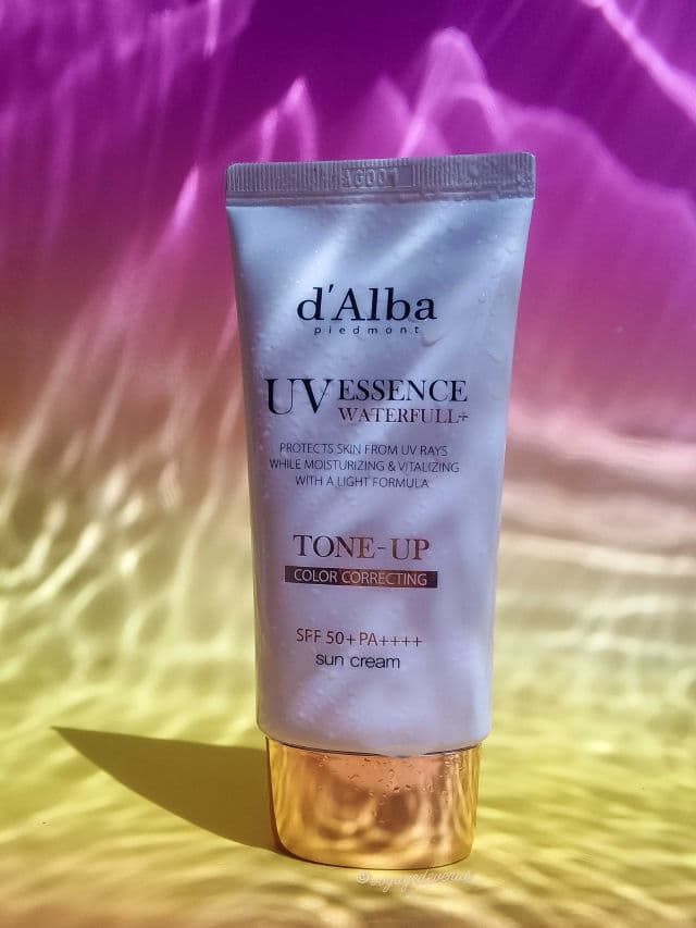 UV Essence Waterfull UV Essence Tone-Up Sun Cream SPF50+ PA++++ product review