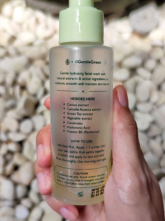 Juju & Co Gentle Green Hydrating Cleanser review photo by sxkahijau