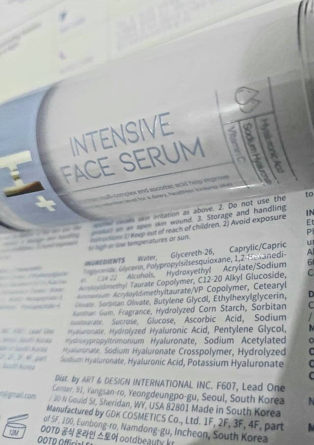 OOTD BEAUTY Intensive Moisture Face Serum A.M review photo by parisia