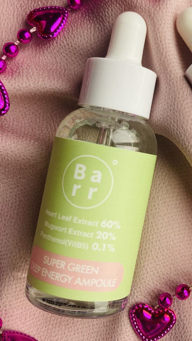 Barr Cosmetics Super Green Deep Energy Ampoule review photo by Debby25