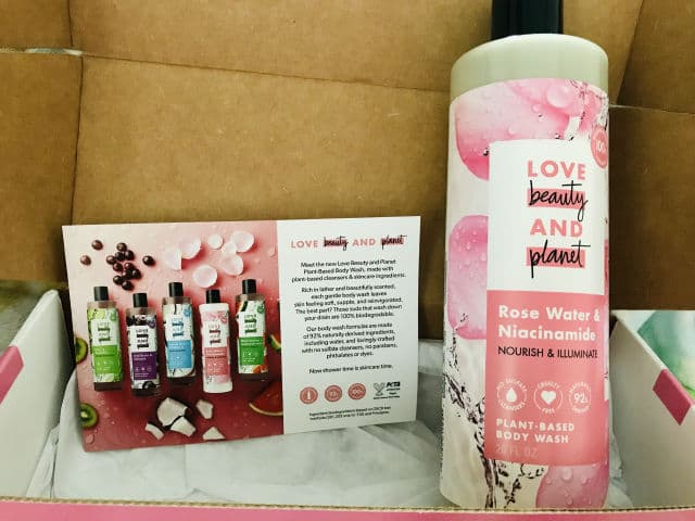 Love Beauty and Planet Rose Water & Niacinamide Body Wash review photo by Poojas