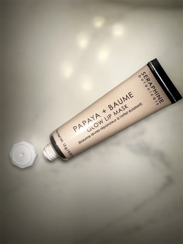 Seraphine Botanicals Papaya + Baume - Glow Lip Mask review photo by corfor15