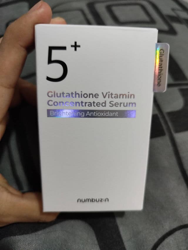 numbuzin No.5 Glutathione Vitamin C Concentrated Serum review photo by Cinthia14