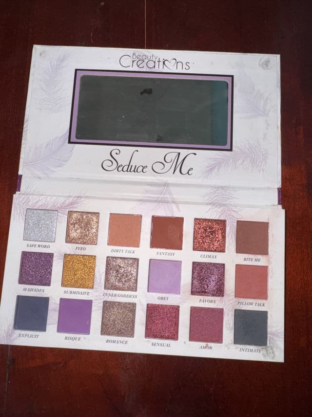 Beauty Creations Seduce Me Eye Shadow Palette review photo by iamisabel