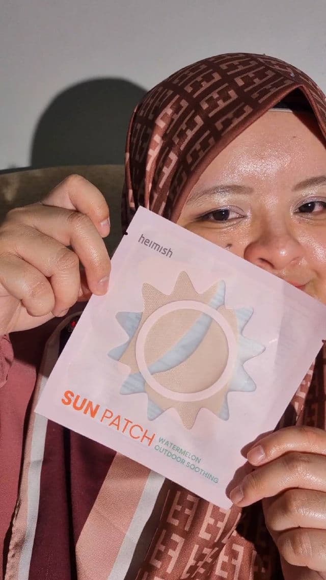 Heimish Watermelon Soothing Sun Patch review photo by ezatulSkincareDiary