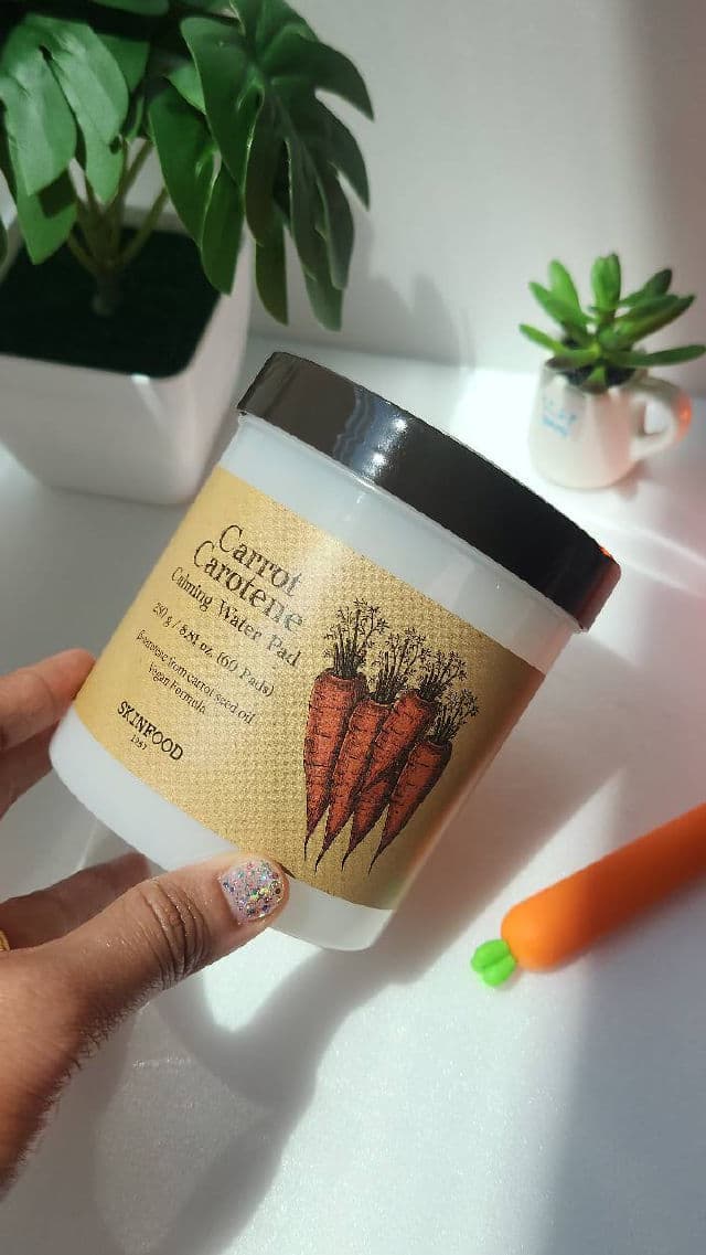 SKINFOOD Carrot Carotene Calming Water Pad review photo by BobbieMarie