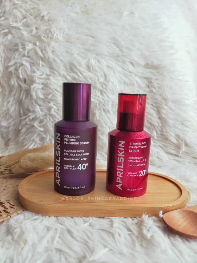 APRIL SKIN 40% Collagen Peptide Plumping Serum review photo by chloemont