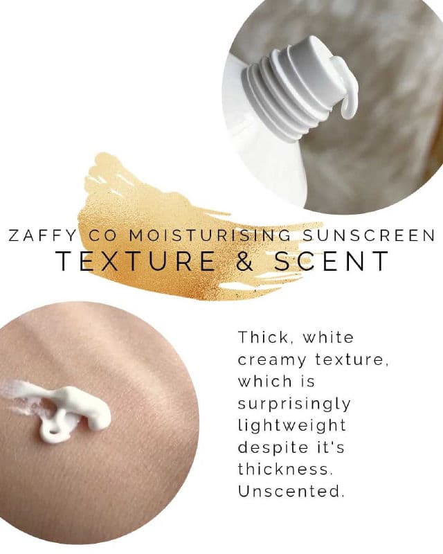 zaffy.co Moisturising Sunscreen SPF50 PA++ review photo by chloemont