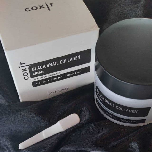 Coxir Black Snail Collagen Cream review photo by Deanna15
