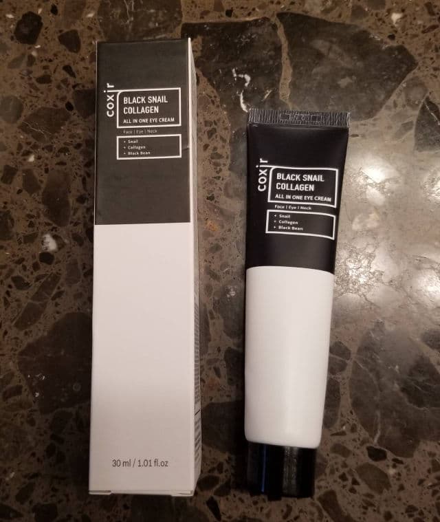 Coxir Black Snail Collagen All In One Eye Cream review photo by tiffany2020