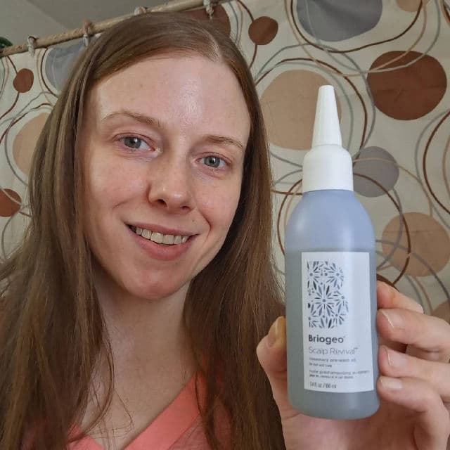 Briogeo Scalp Revival Rosemary Pre-Wash Scalp & Hair Oil review photo by TheKateExperience