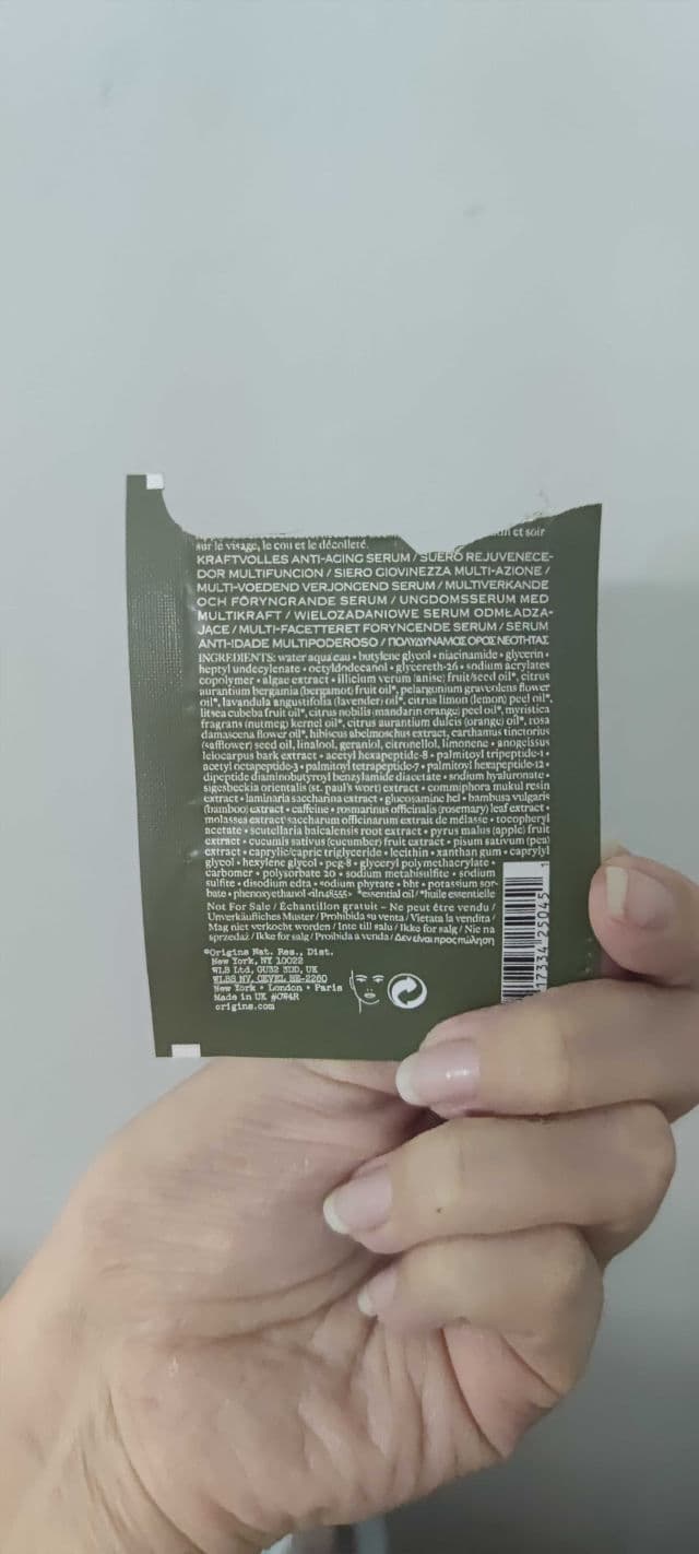 Origins Plantscription™ Multi-Powered Anti-Aging Peptide Serum review photo by poyee