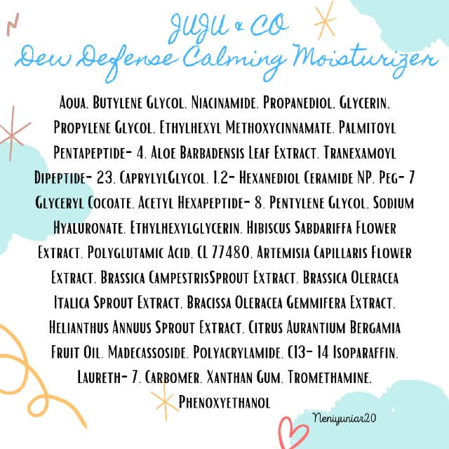 Juju & Co Dew Defense review photo by neniyuniar20