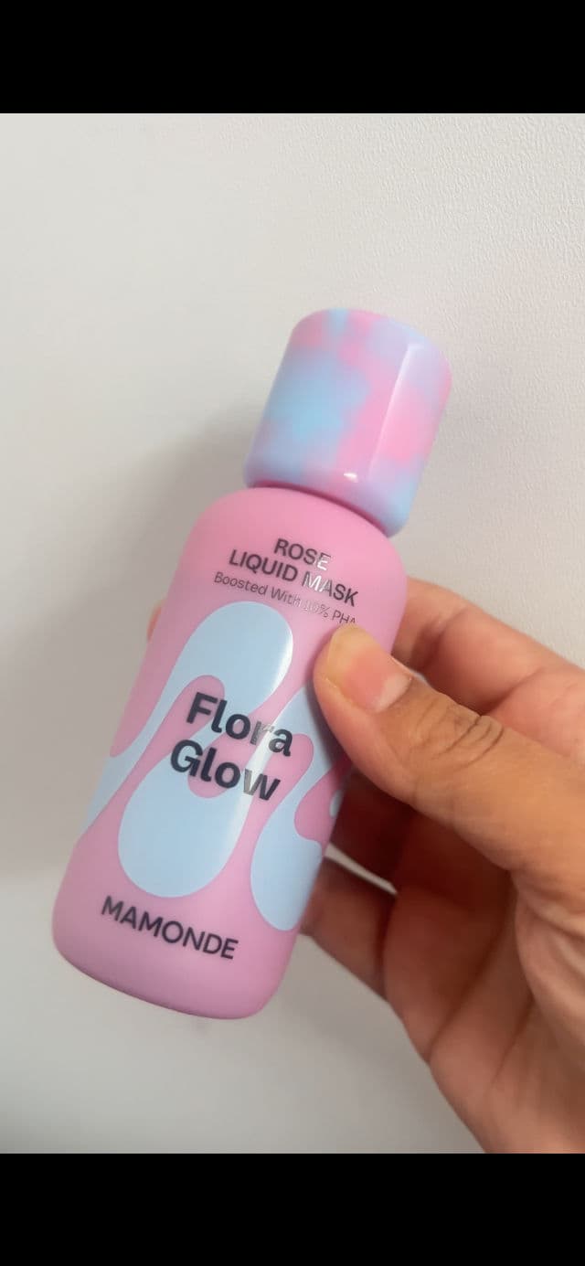 Mamonde Flora Glow Rose Liquid Mask review photo by khina