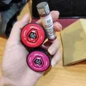 The Body Shop Born Lippy Pot Lip Balm - Raspberry review photo by taary
