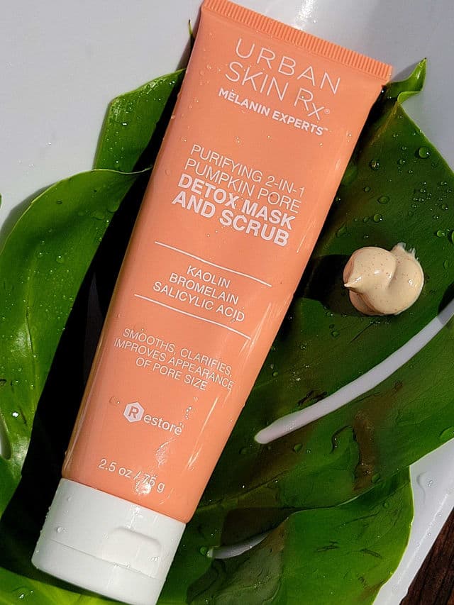 Urban Skin Rx Purifying 2-in-1 Pumpkin Pore Detox Mask and Scrub review photo by IslandGirlHope