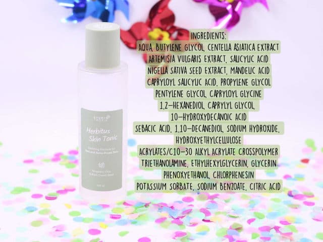 Studio Tropik Herbitus Skin Tonic review photo by glowediaries