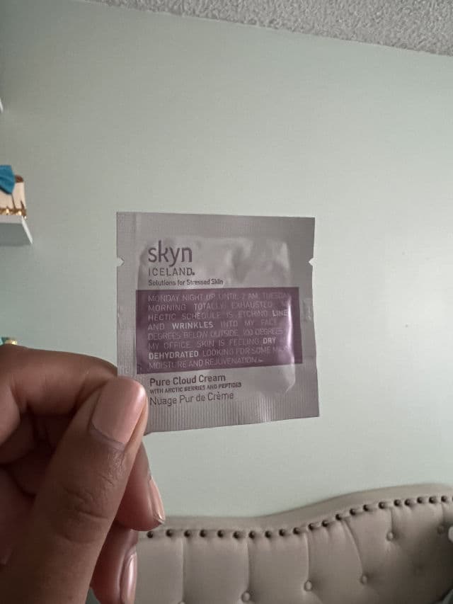 Skyn Iceland Pure Cloud Cream review photo by TinaG007