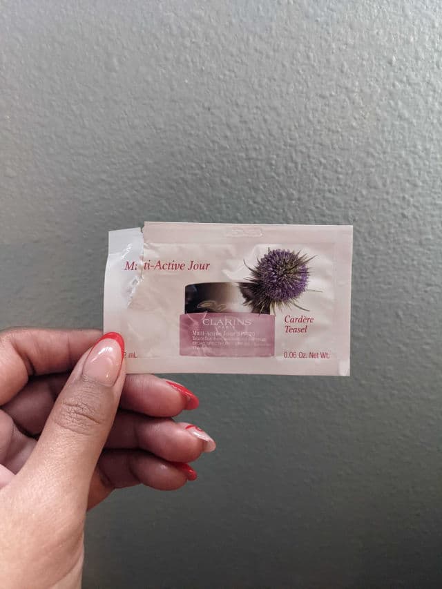 Clarins Multi-Active Day Cream SPF 20 review photo by TinaG007