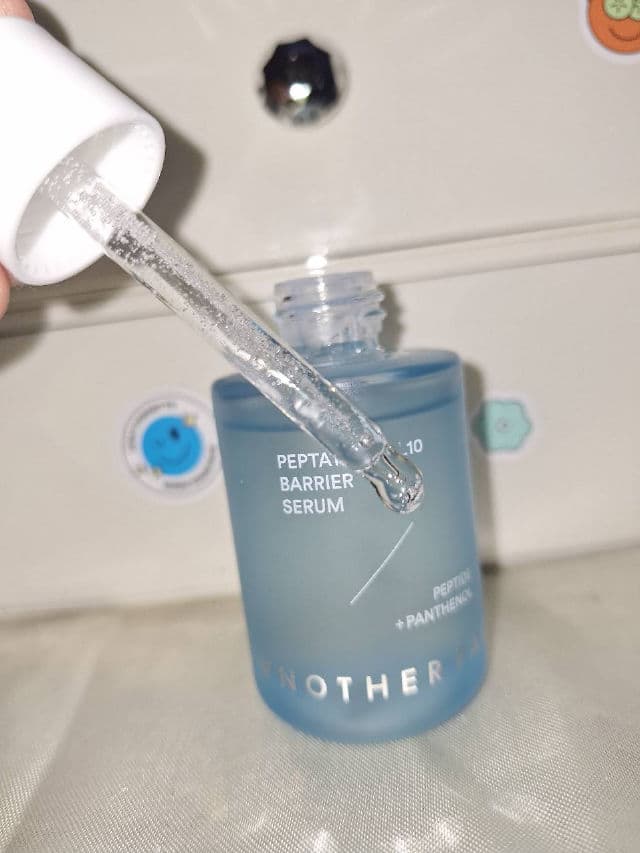 ANOTHERFACE Peptathenol 10 Barrier Serum review photo by MarifeUGC
