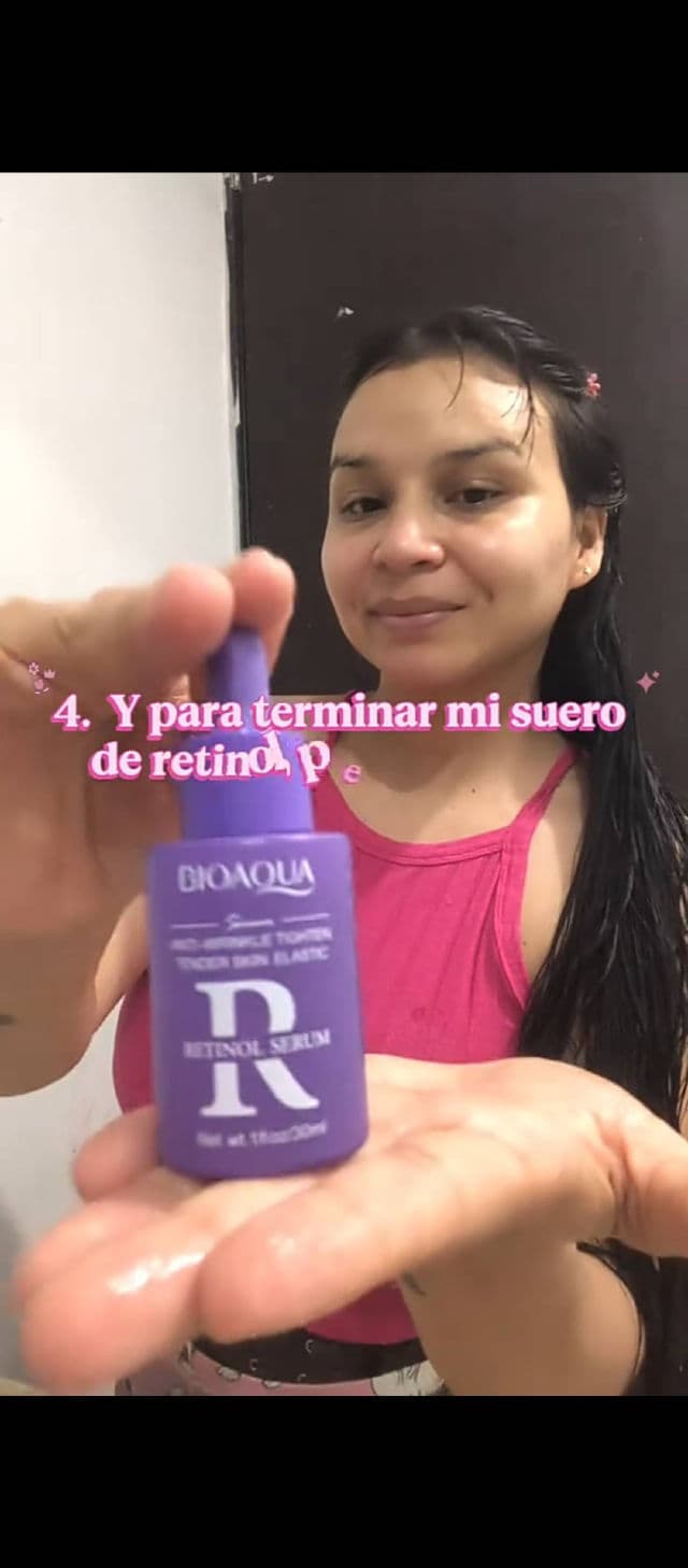 BioAqua Anti-wrinkle Tighten Tender Skin Elastic Retinol Serum review photo by Maar20