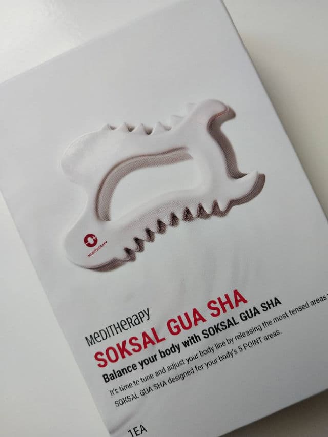 Meditherapy Soksal Gua Sha review photo by Lorelei