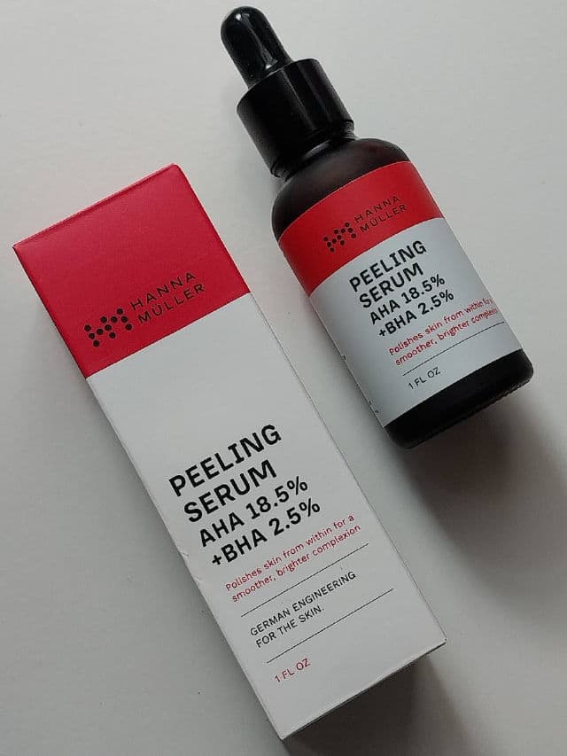 Hanna Muller Peeling Serum AHA 18.5% + BHA 2.5% review photo by Lorelei