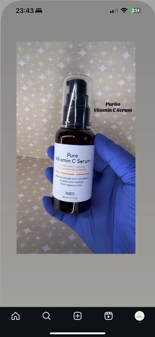 PURITO Pure Vitamin C Serum review photo by GloweeBeautyClub