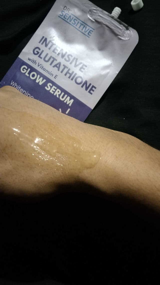 Dr. Sensitive Glutathione Glow Serum with Vit. E review photo by Katho