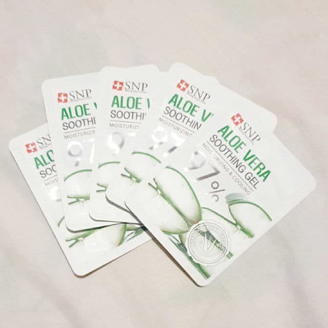 SNP Aloe Vera Soothing Gel review photo by Tientien