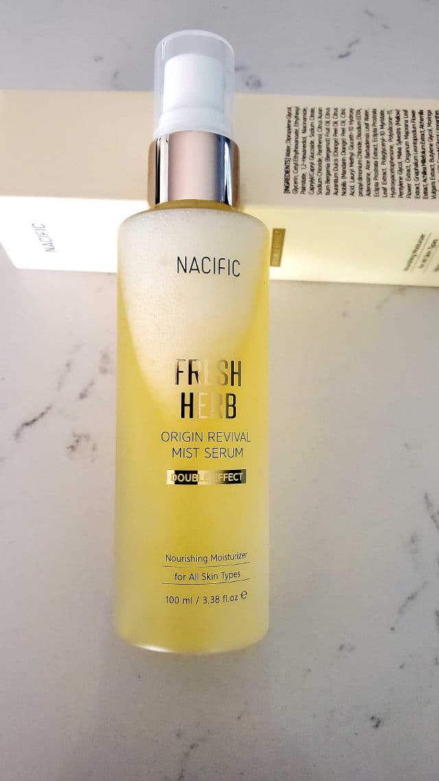 Nacific Fresh Herb Origin Revival Mist Serum review photo by aneliberdeja
