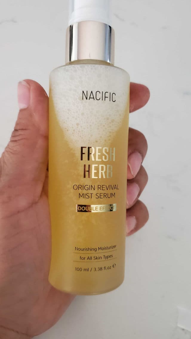 Nacific Fresh Herb Origin Revival Mist Serum review photo by aneliberdeja