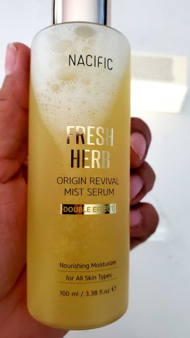 Nacific Fresh Herb Origin Revival Mist Serum review photo by aneliberdeja