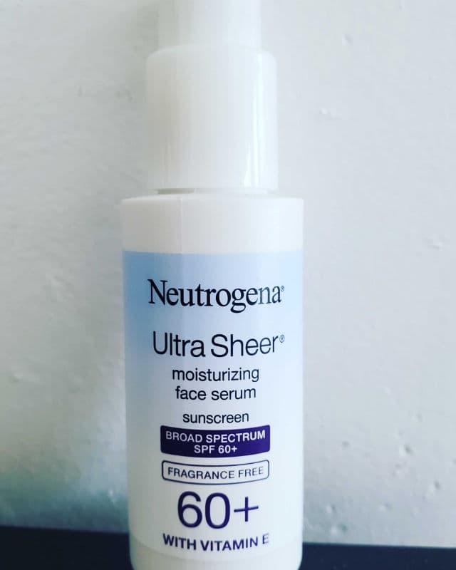 Neutrogena Ultra Sheer Oil-Free Face Serum with Vitamin E SPF 60+ review photo by aneliberdeja