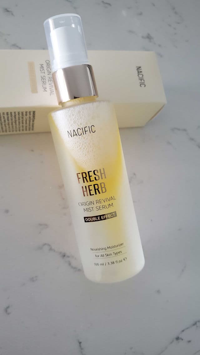 Nacific Fresh Herb Origin Revival Mist Serum review photo by aneliberdeja