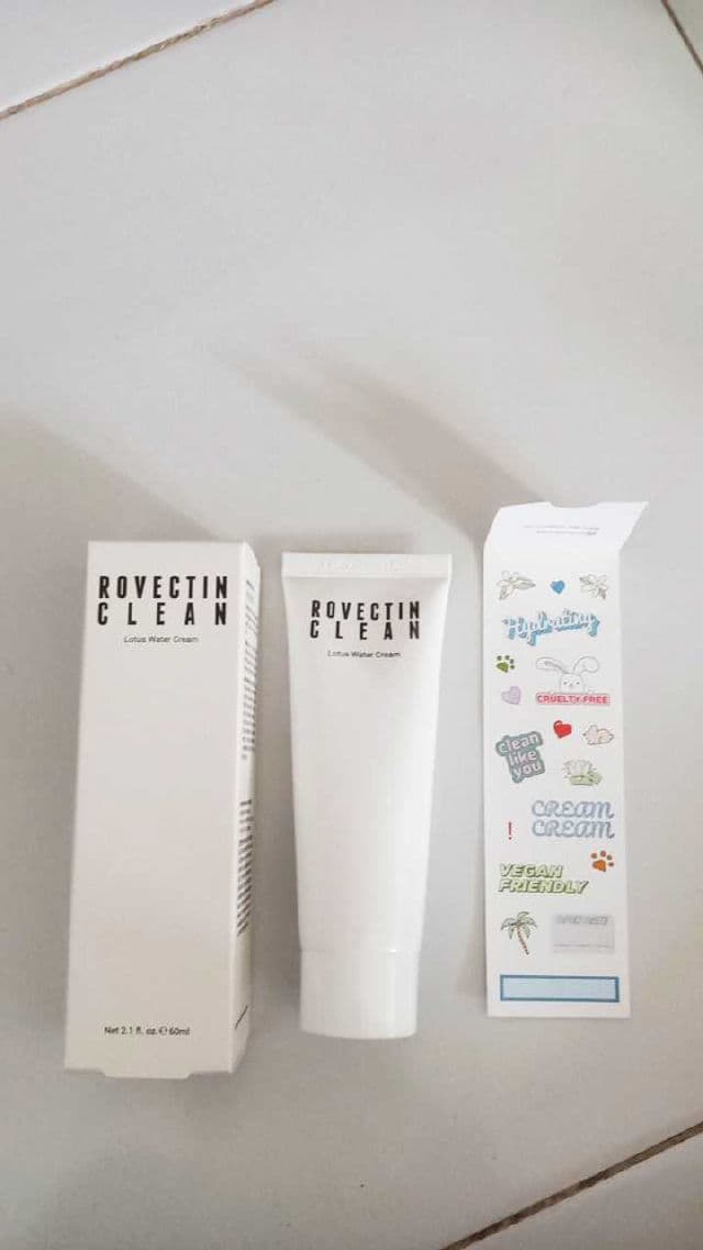 Rovectin Clean Lotus Water Cream review photo by yunzie