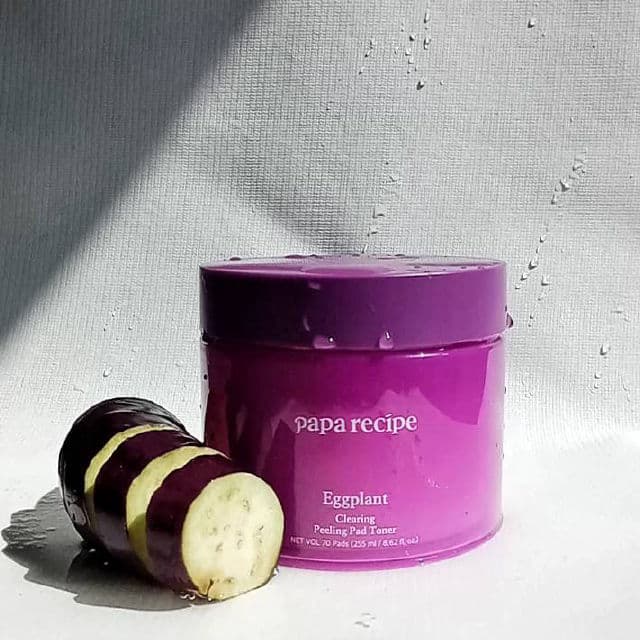 PAPA RECIPE Eggplant Clearing Peeling Pad Toner review photo by yunzie
