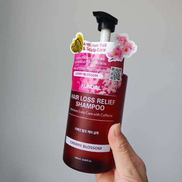 Kundal Hair Loss Relief Shampoo -  Cherry Blossom review photo by kaoriskincarejournal