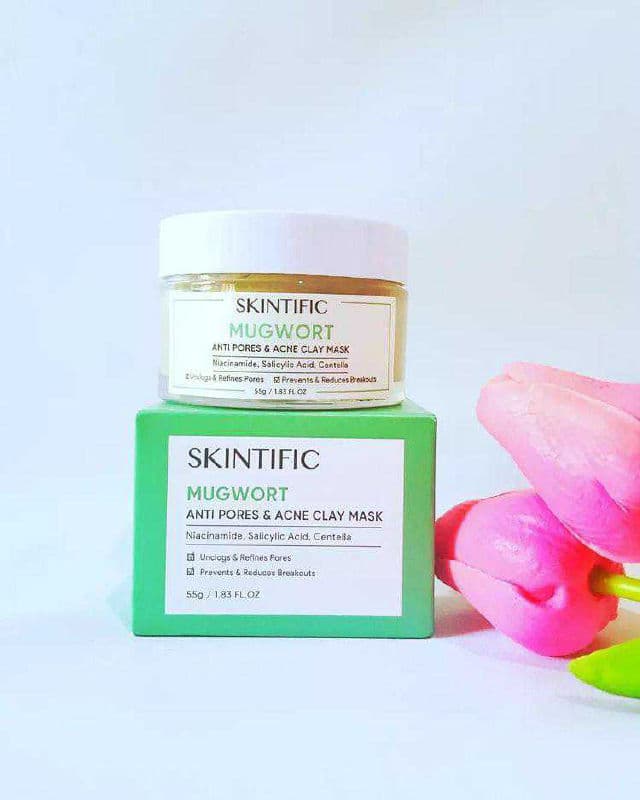 Skintific Mugwort Anti Pores & Acne Clay Mask review photo by lisawang