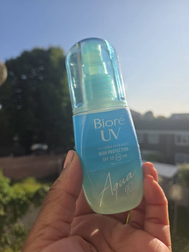Biore UV Aqua Rich Aqua Protect Mist SPF50 PA++++ review photo by shawthingreviews