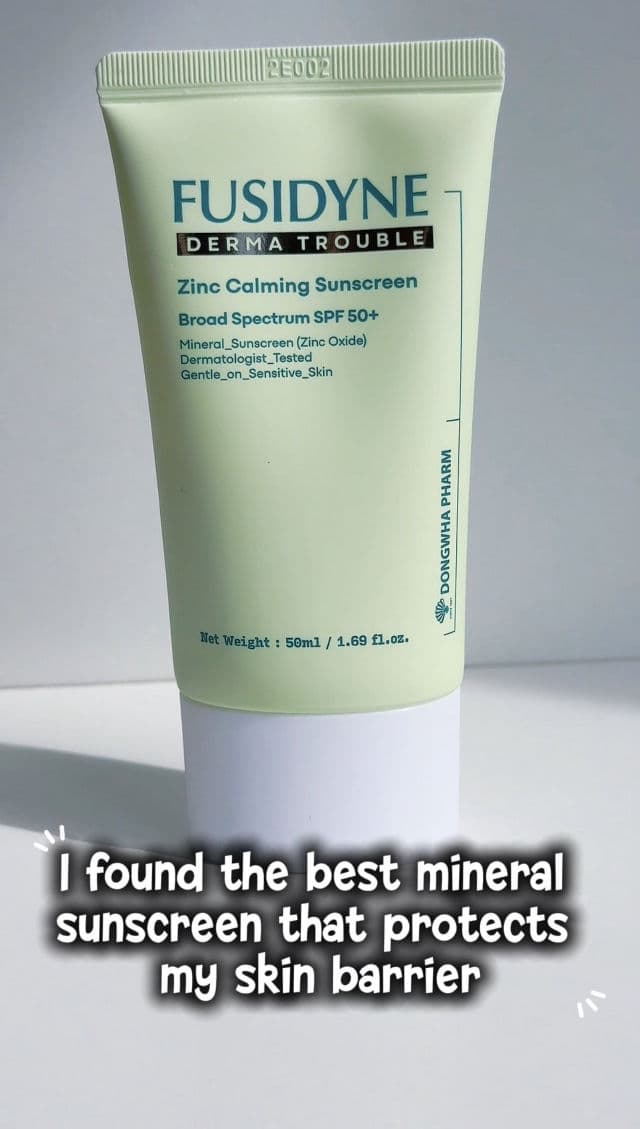 Fusidyne Derma Trouble Zinc Calming Sunscreen SPF 50+ PA+++ review photo by UgcShay