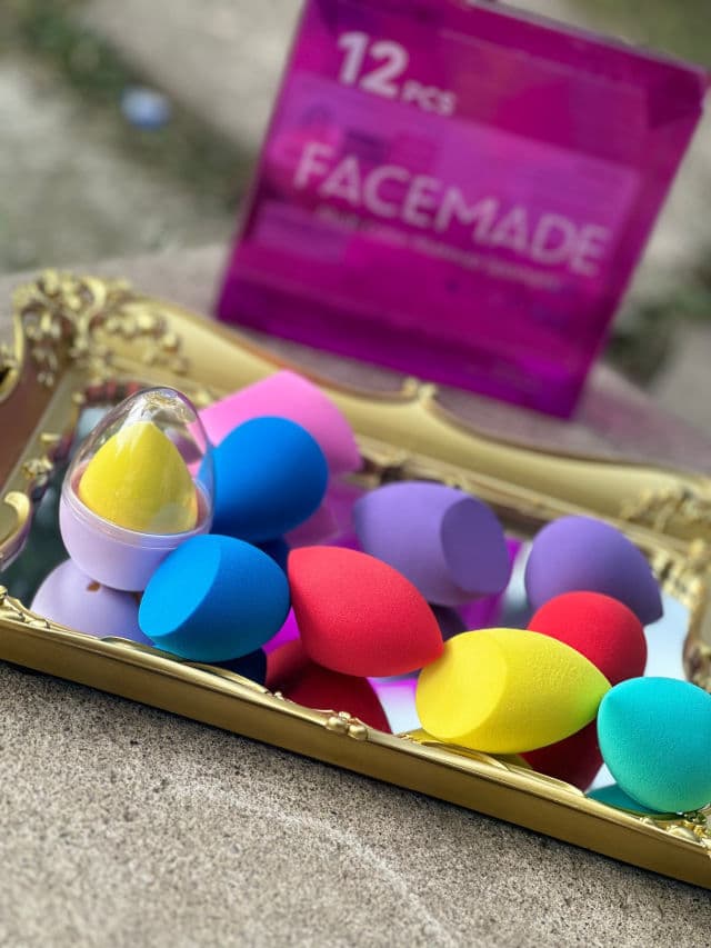 Facemade Multi Color Makeup Sponges review photo by hayra20