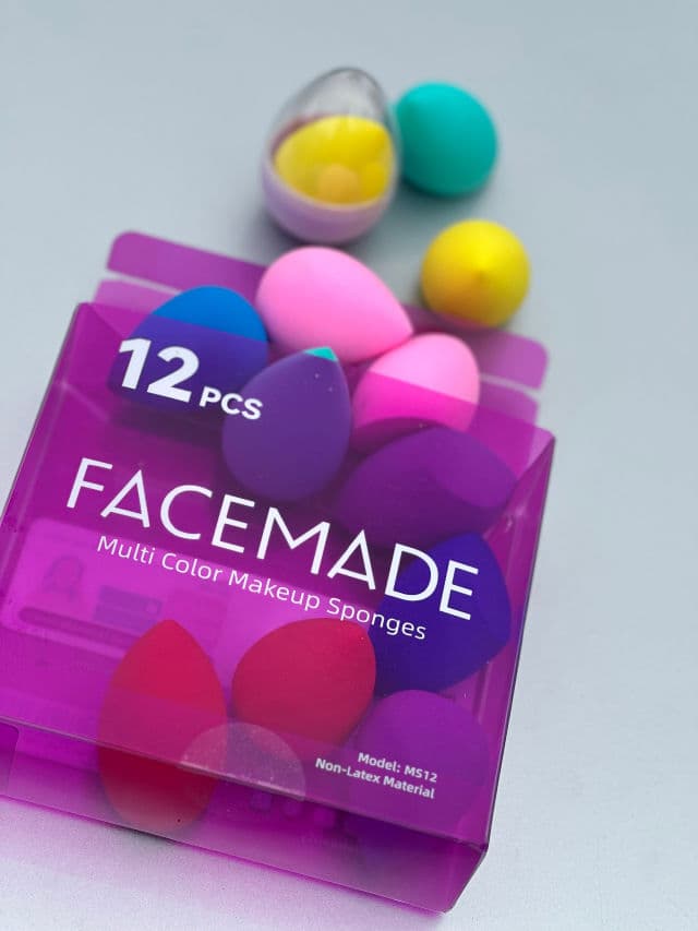 Facemade Multi Color Makeup Sponges review photo by hayra20