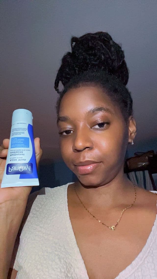 PanOxyl Acne Creamy Wash Benzoyl Peroxide 4% Daily Control review photo by myanca