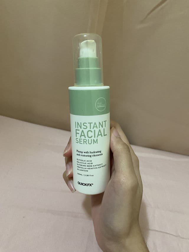 QUICK FX Clean Collection Instant Facial Serum review photo by Myka