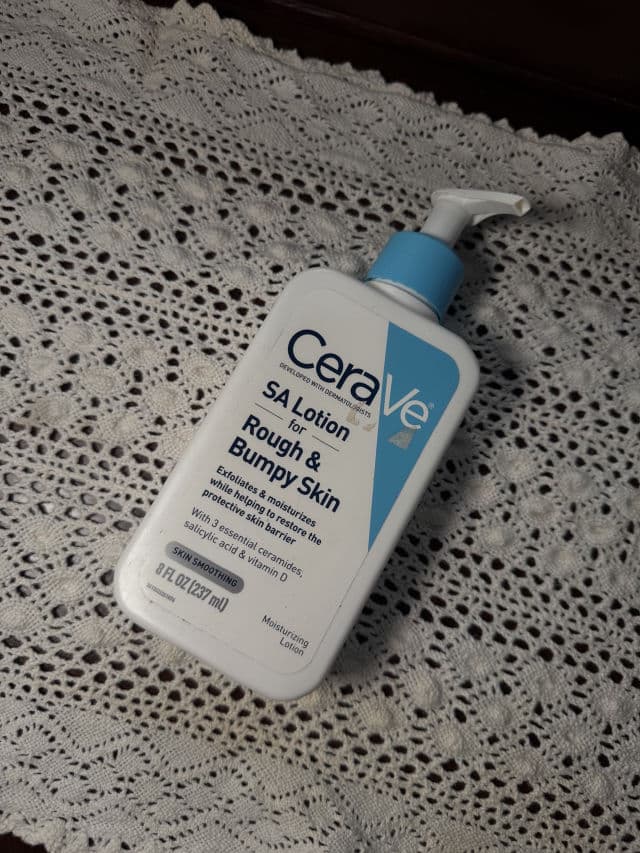 CeraVe SA Lotion for Rough & Bumpy Skin review photo by camilaconsuegra
