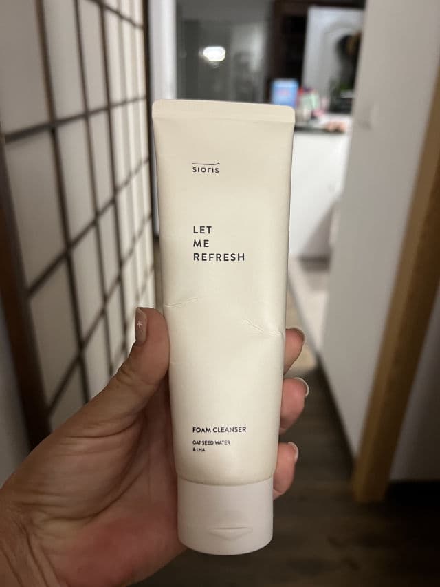 Sioris Let Me Refresh Foam Cleanser review photo by sarakawa